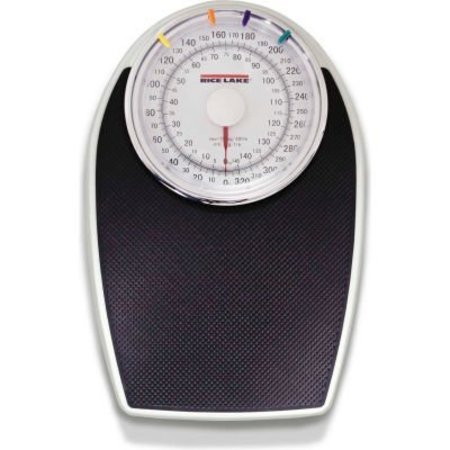 RICE LAKE WEIGHING SYSTEMS Rice Lake RL-330HHL Mechanical Dial Home Health Scale - LB Only, 330 lb x 1 lb 110592